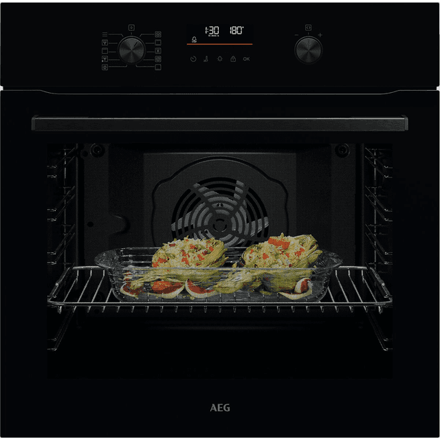 AEG built-in oven NBU5P40SK
with pyrolysis, Black