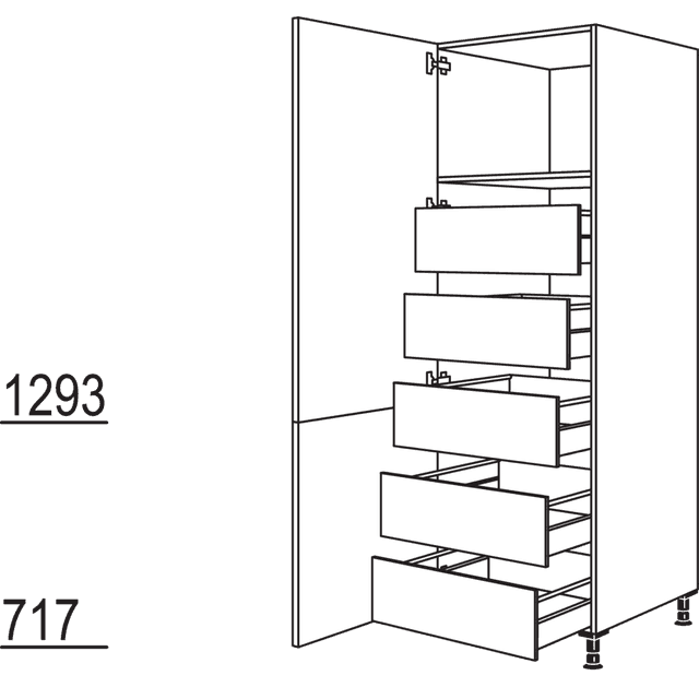 Tall cabinet