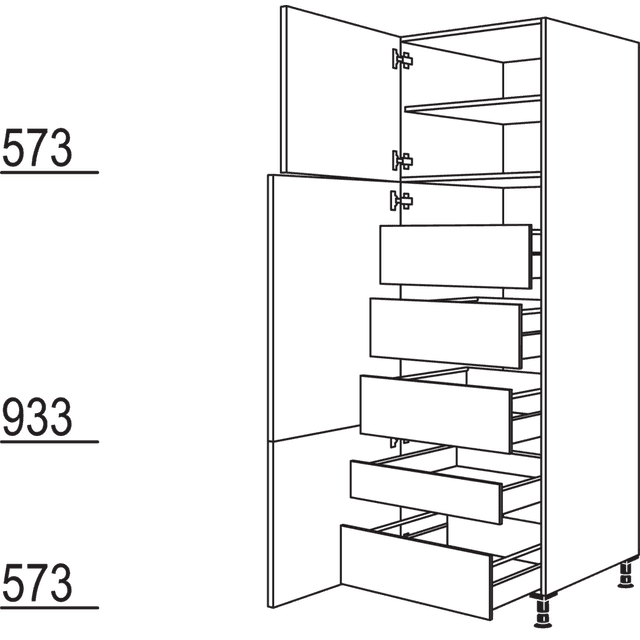 Tall cabinet