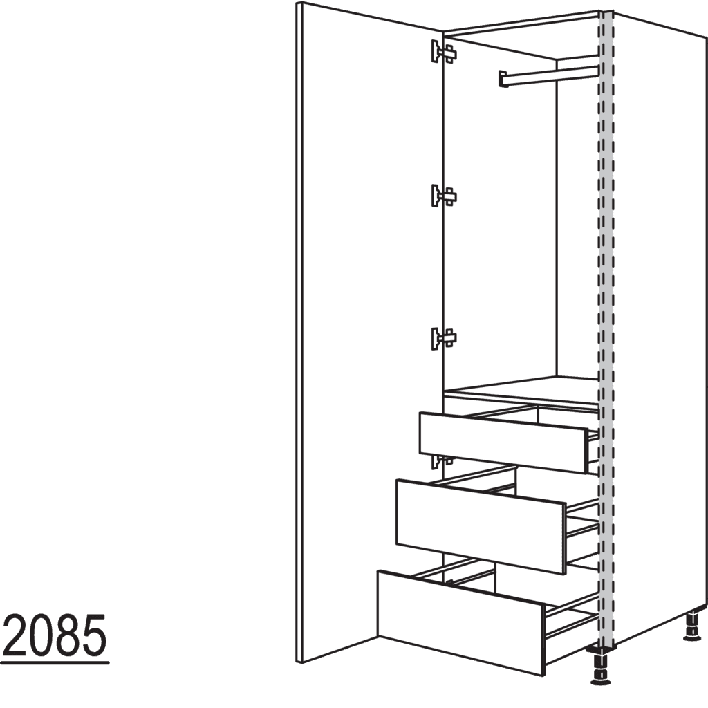 XL-Garderobenschrank