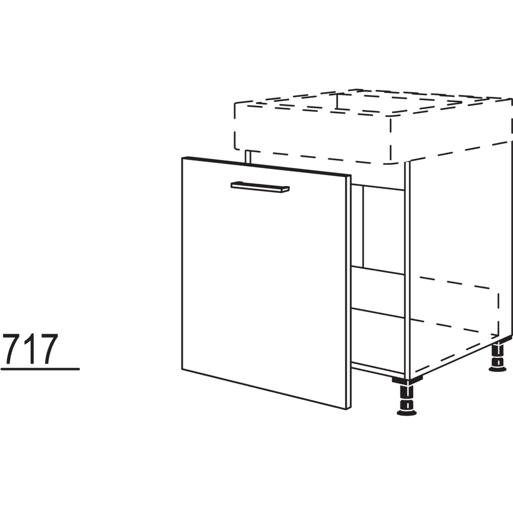 Maxi-Spülenschrank