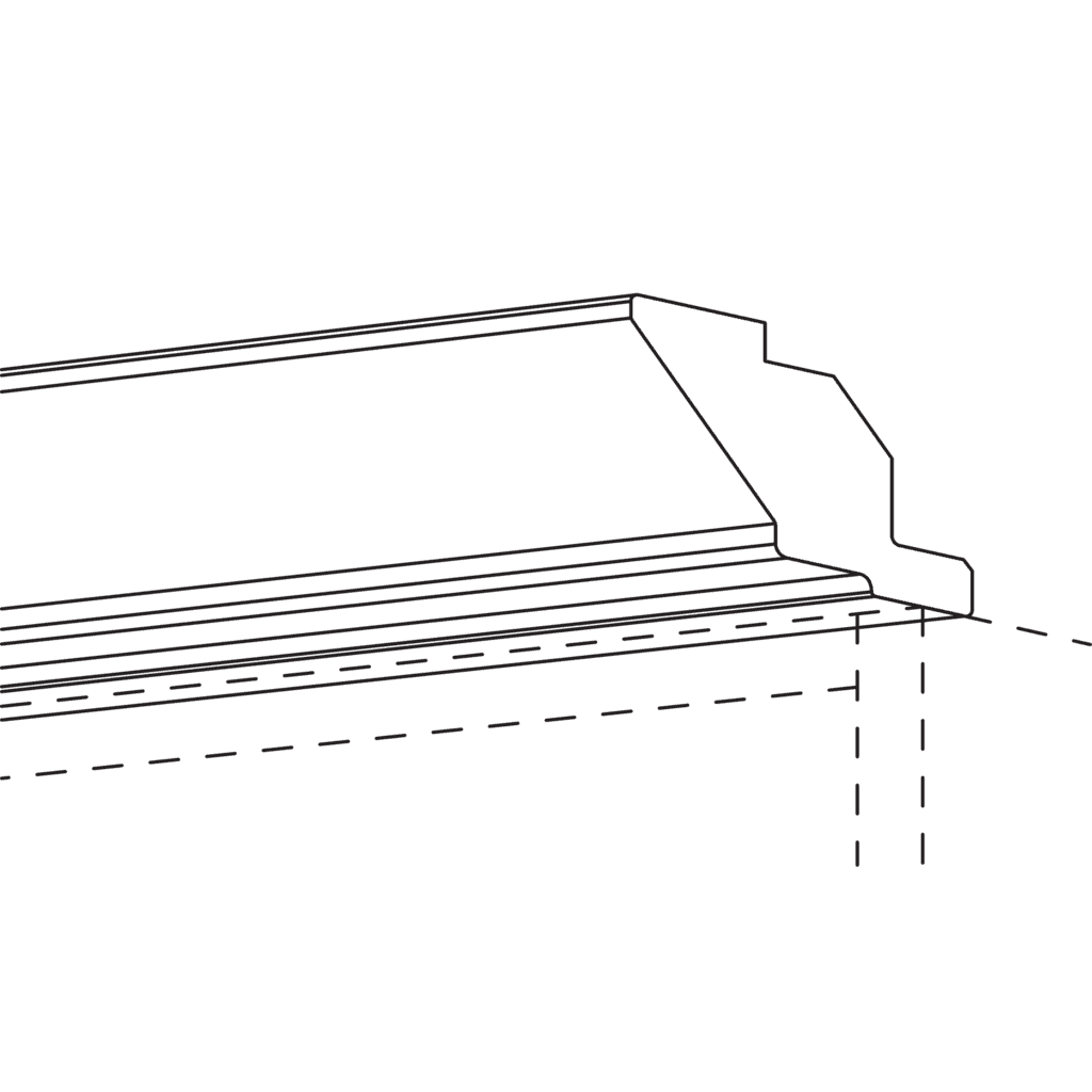Kranzleiste, Landhaus-Profil