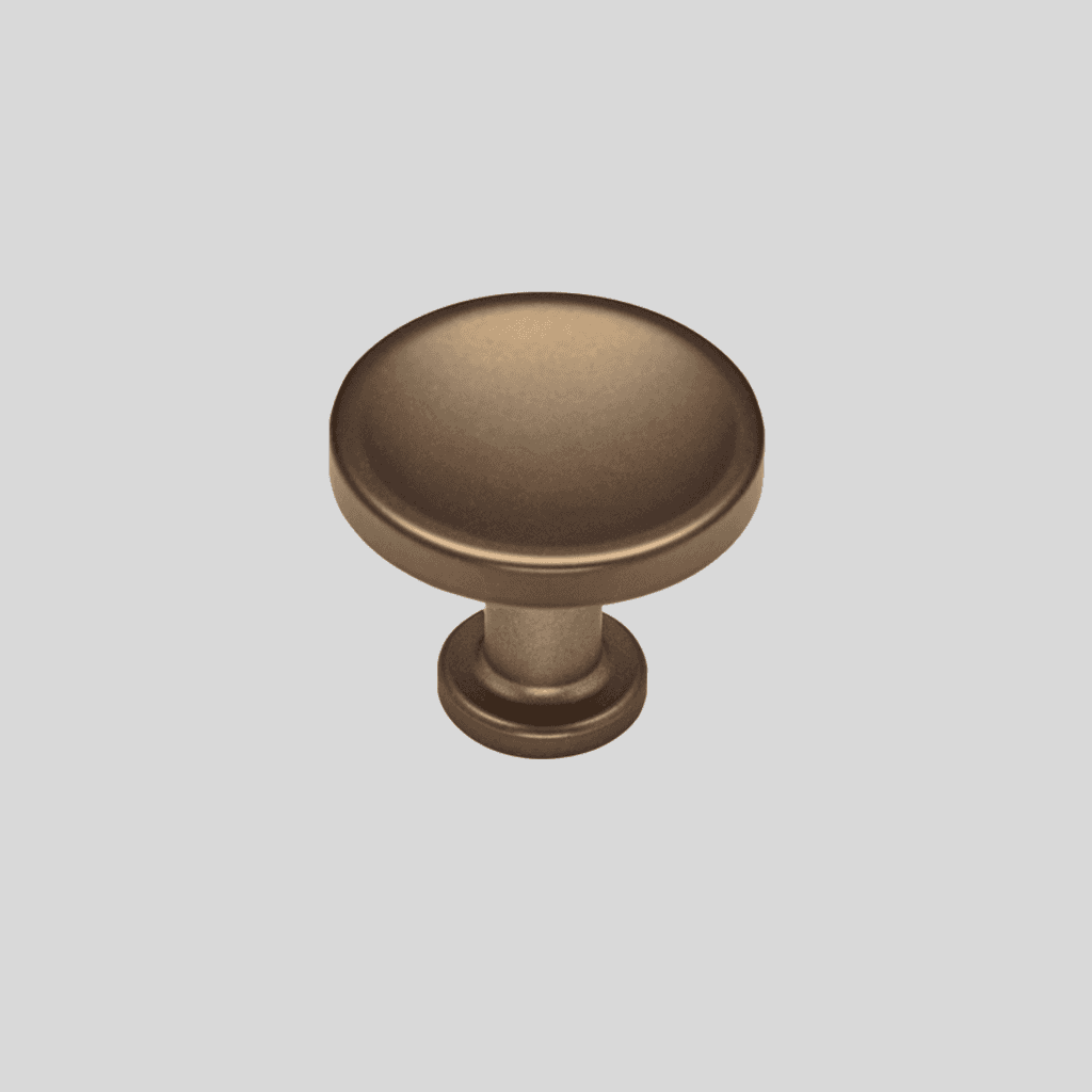 Metallknopf Bronze Metallic farbig