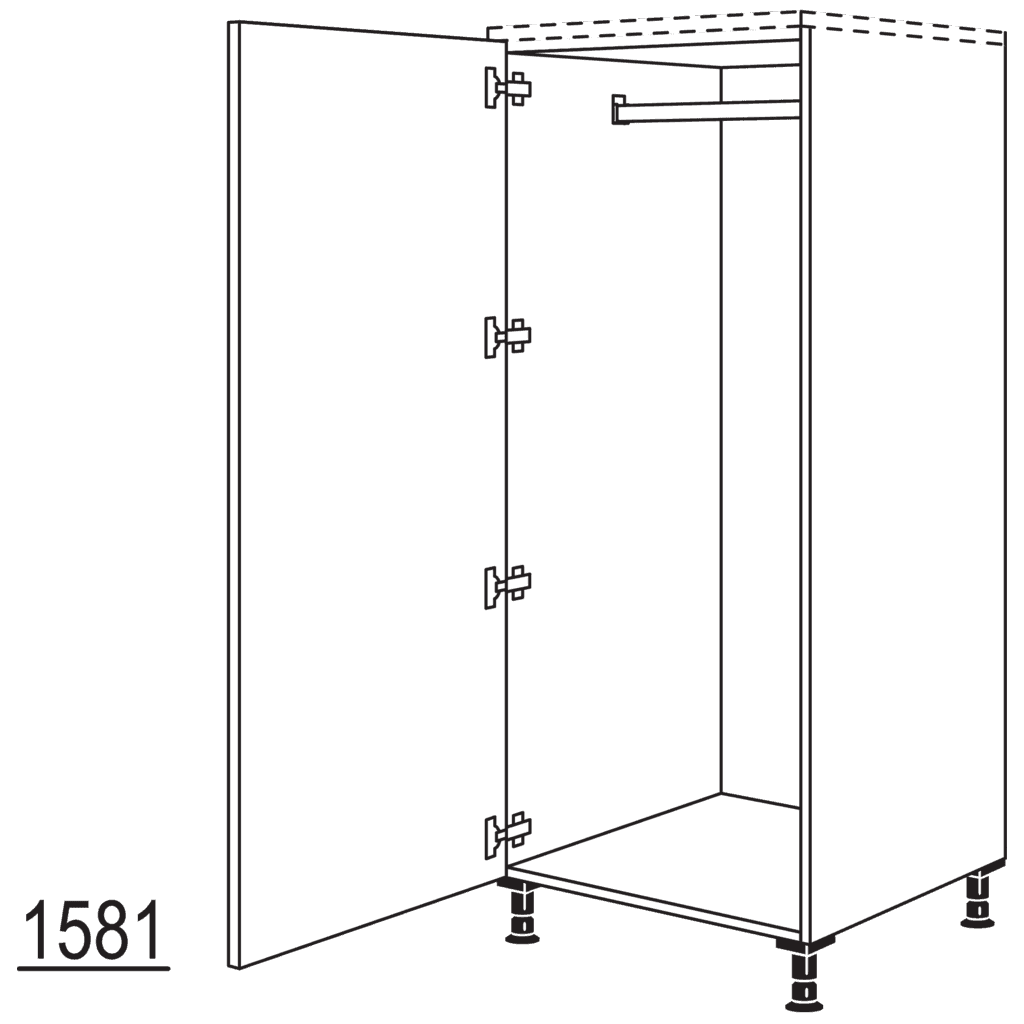 XL highboard
wardrobe cabinet