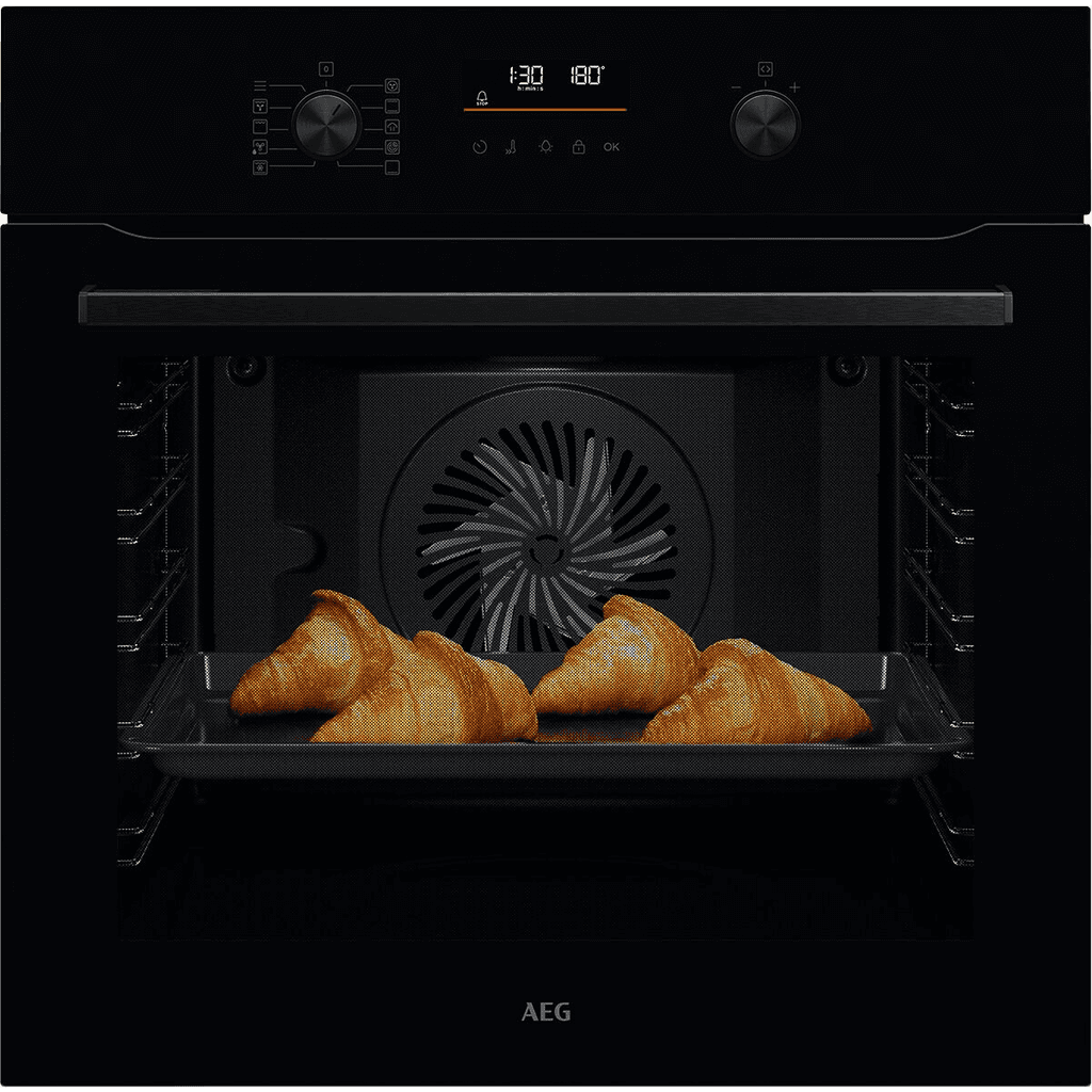 AEG Einbaubackofen NBA5P40AK
mit Pyrolyse, Schwarz