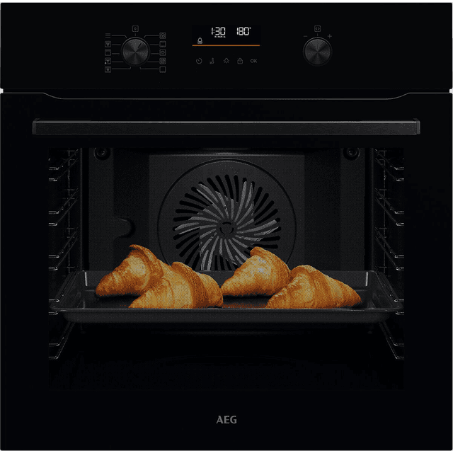 AEG Einbaubackofen NBA5P40AK
mit Pyrolyse, Schwarz