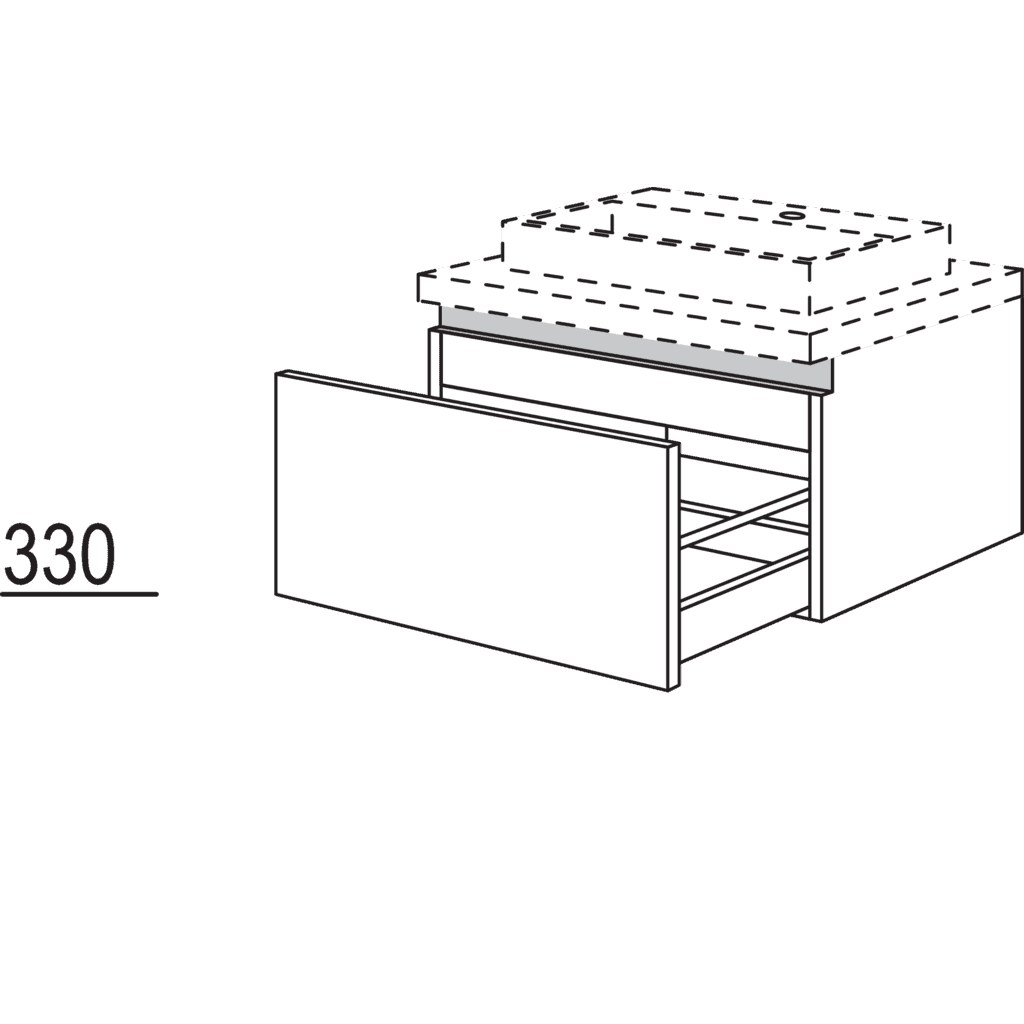 Waschtischschrank