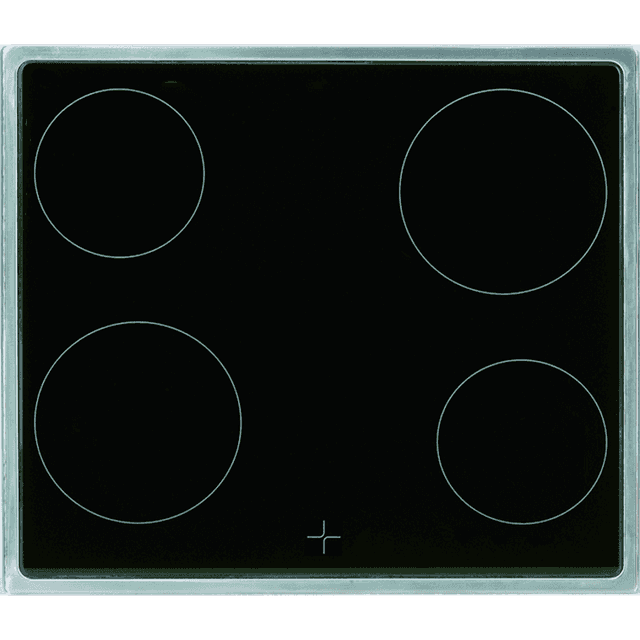 BEKO glass ceramic
radiant cooktop EH9636XHN,
dependent, stainless steel frame