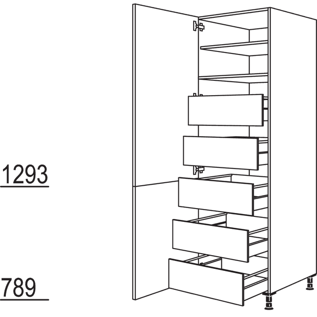 XL tall cabinet