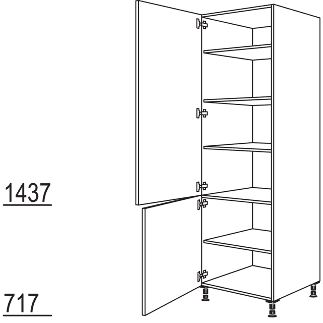 Crockery/larder cabinet