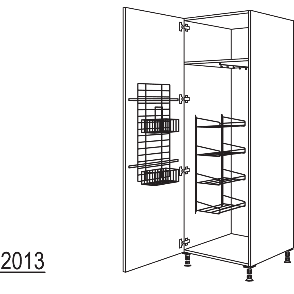 Broom / utility cabinet