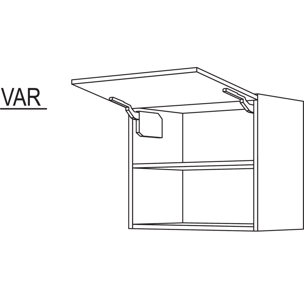 Wandschrank für
Mikrowellengerät