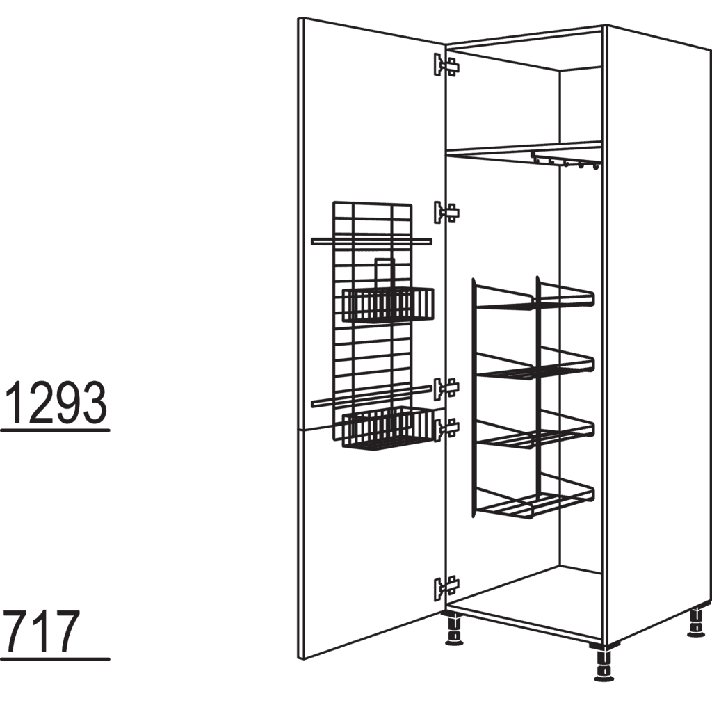 Broom / utility cabinet
