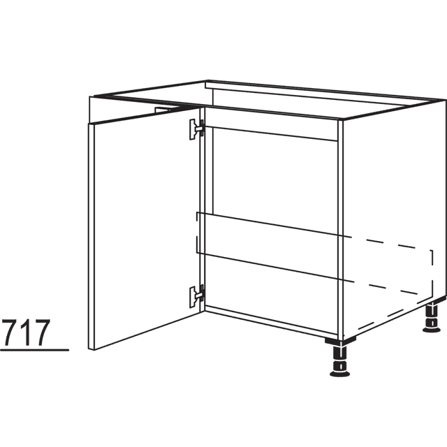 Sink corner cabinet
