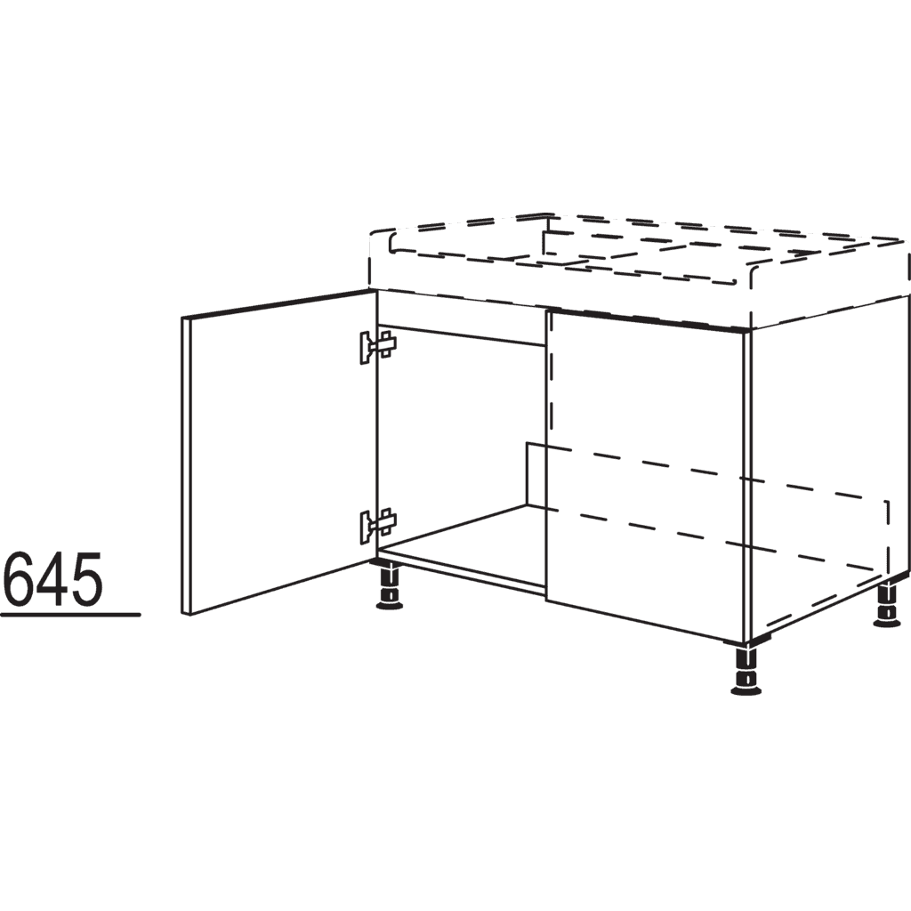 XL-Spülenschrank