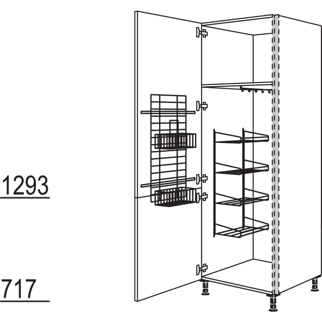 Broom / utility cabinet