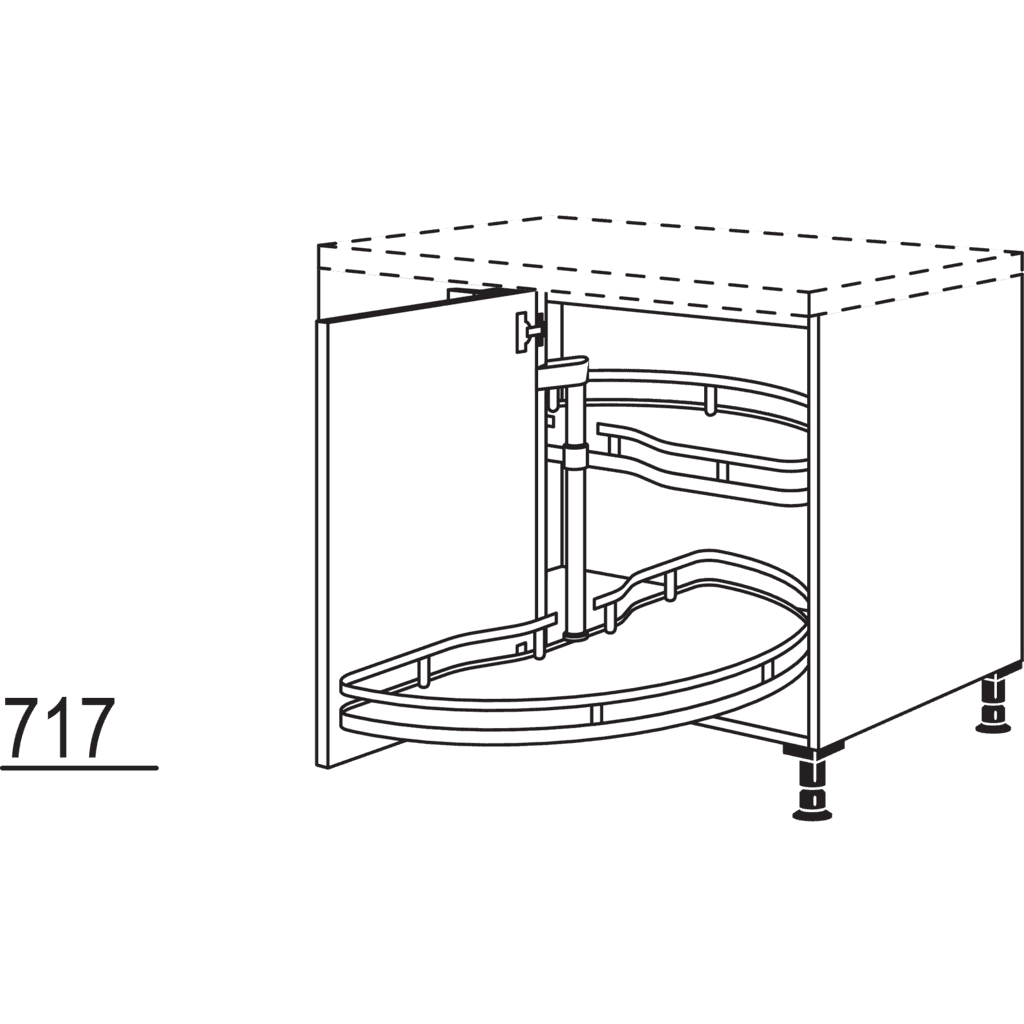 Corner cabinet