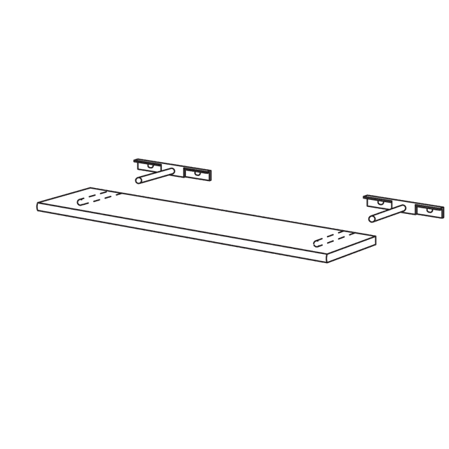 Wand-Steckbord, 16 mm stark