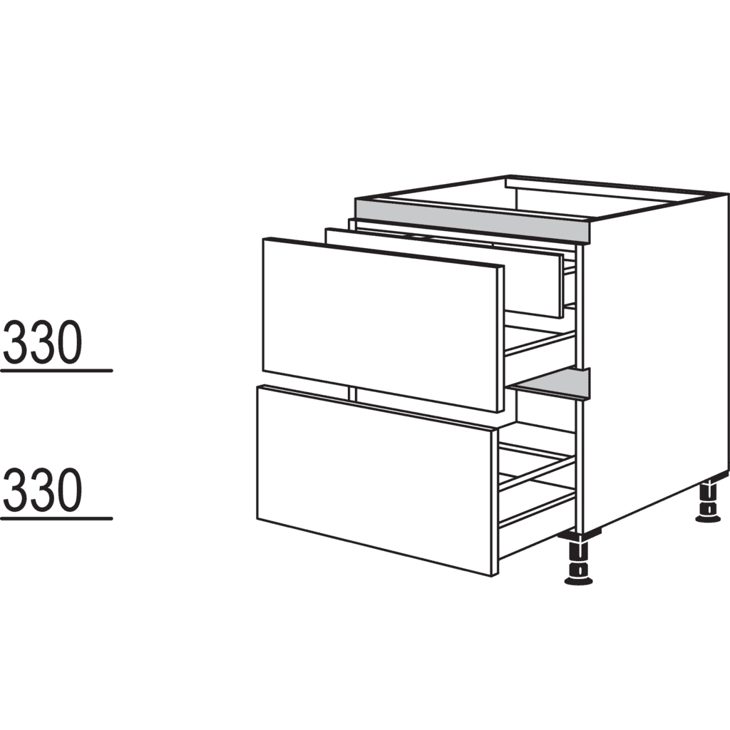 Kochstellenschrank