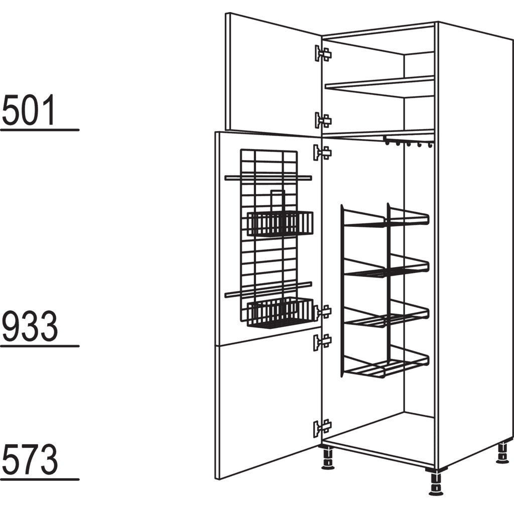 Broom / utility cabinet