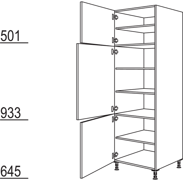 XL crockery / pantry cabinet