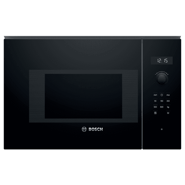 BOSCH Mikrowelle BFL524MB0,
mit Linksanschlag, Schwarz