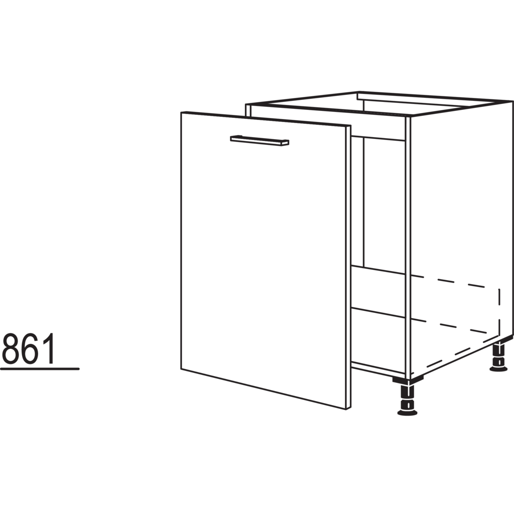 Maxi sink cabinet