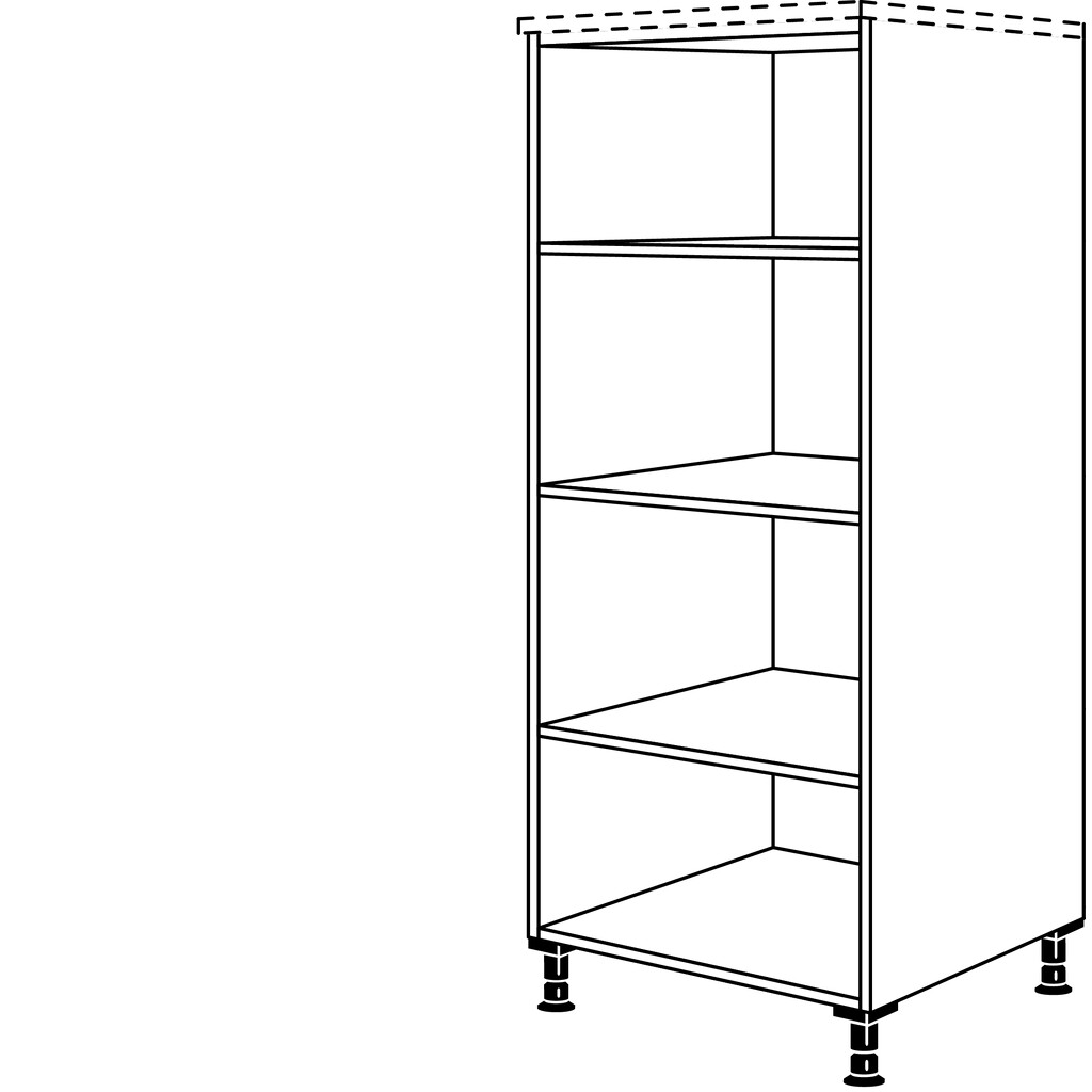 Hochschrank-Regal - 1