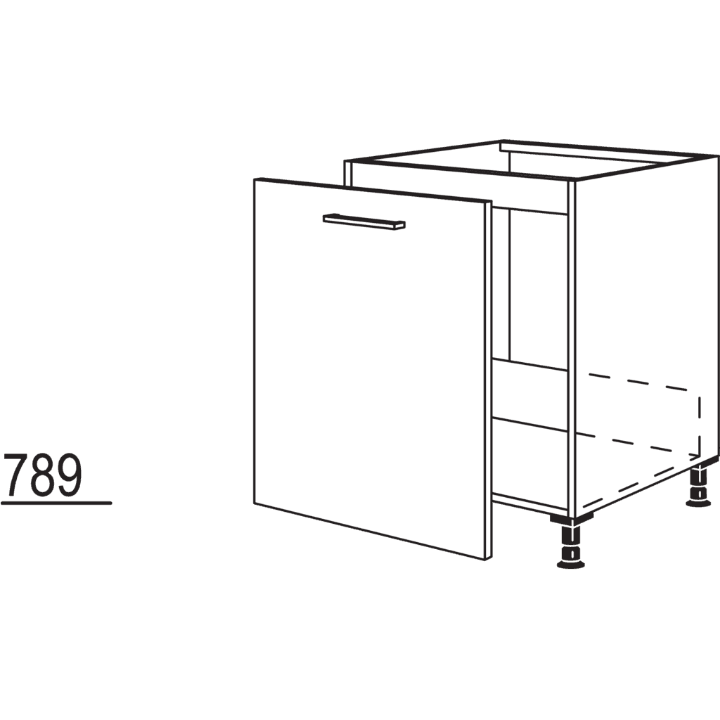 XL sink base cabinet