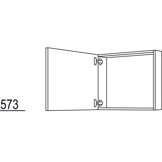 Wall cabinet frame unit - 1