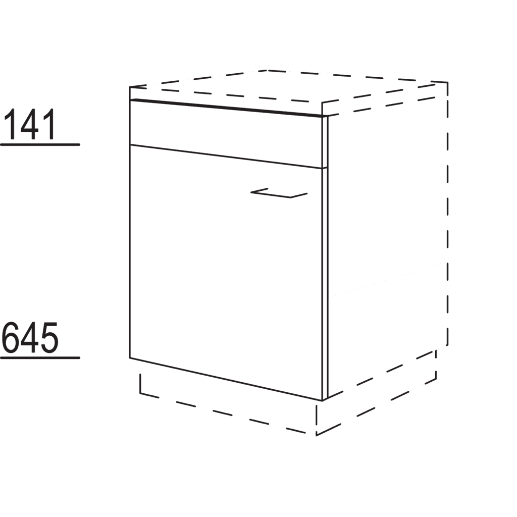 Verstiftete XL-Türfront