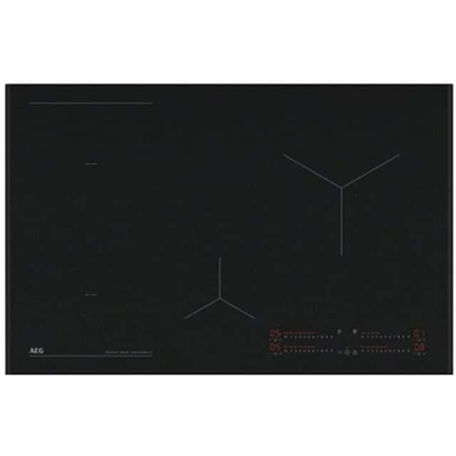 AEG glass-ceramic
induction cooktop KIB6845AS,
self-sufficient Matt black /