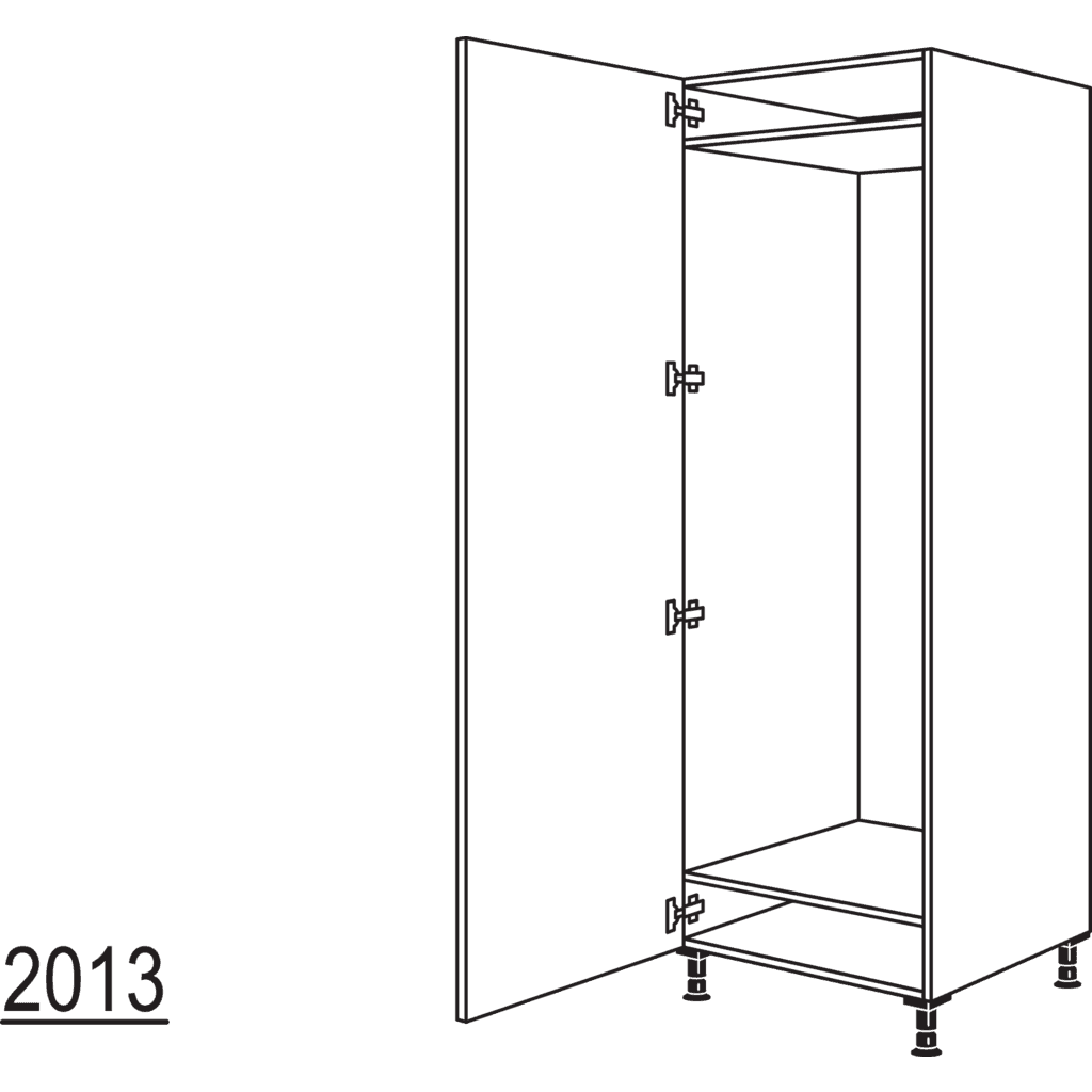 Appliance conversion cabinet