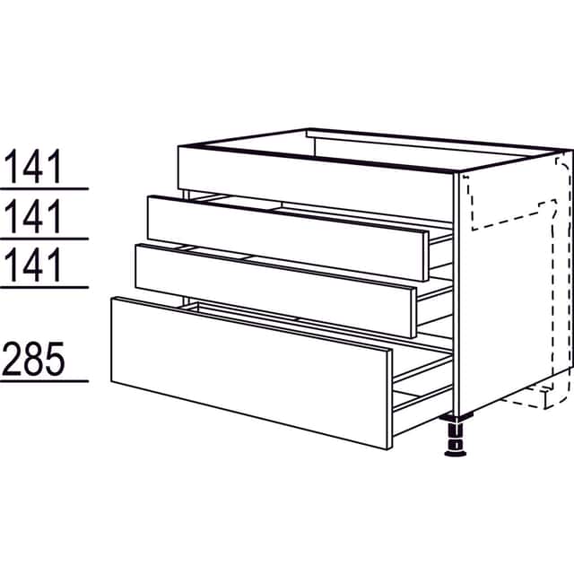 XL hob unit for
downdraft extractor - 1