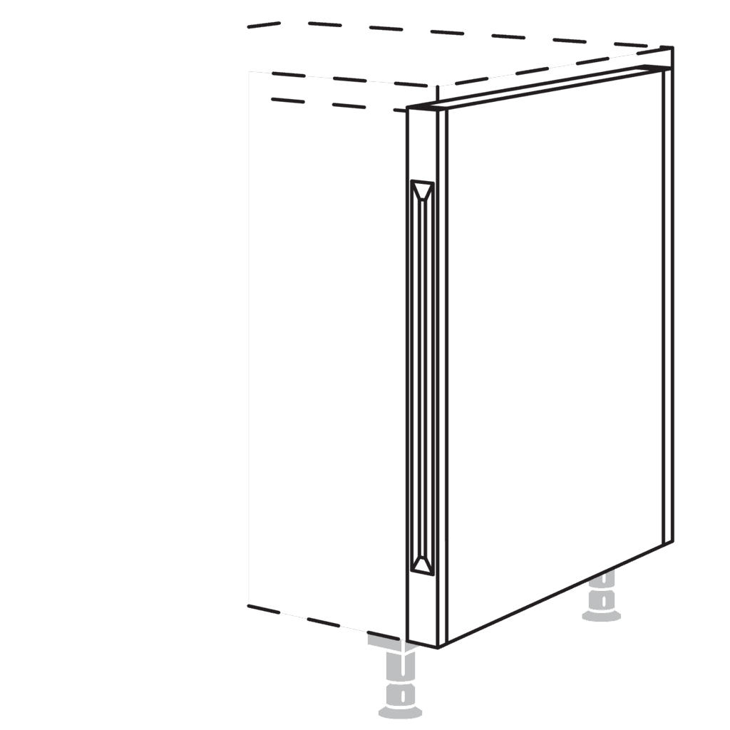 XL-Unterschrank-Pilaster für
Raumplanung