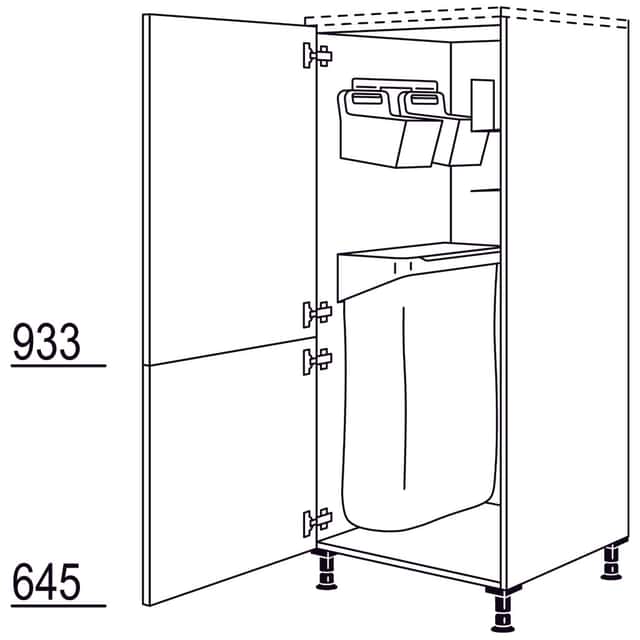 XL tall unit with
Laundry-Area organization system - 1