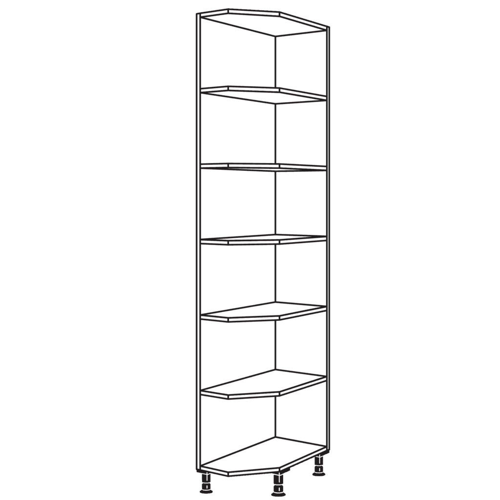 XL-Hochschrank-Abschlussregal