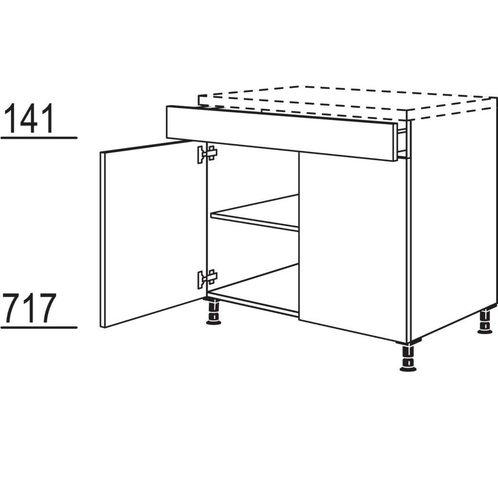 Maxi-Unterschrank