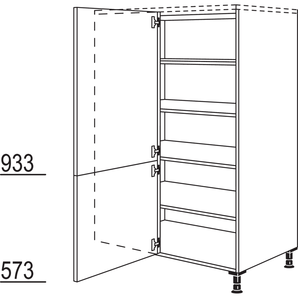 Eck-Highboard