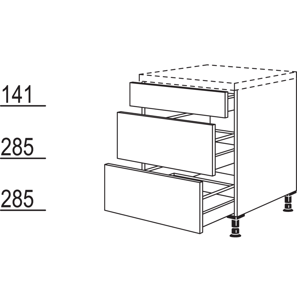 Pull-out cabinet