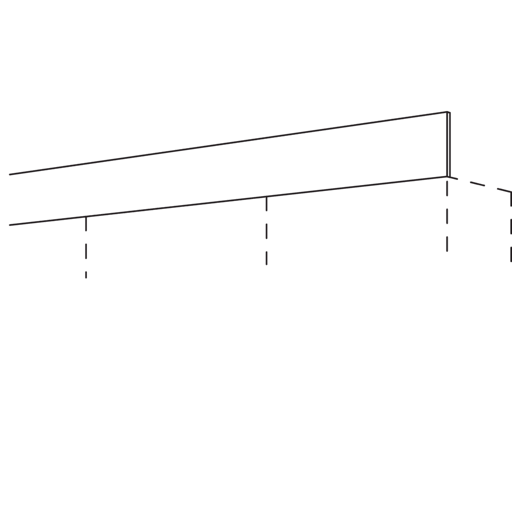 Deckenabschlussblende