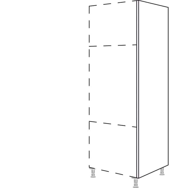 Sakura end panel in
carcass height for tall cabinets in
height 2 - 1
