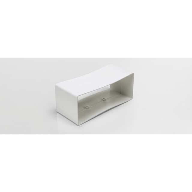 ELICA pipe connector, 70 mm,
218 x 55 mm white