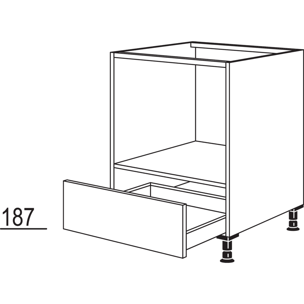 XL-Herd-Umbauschrank
