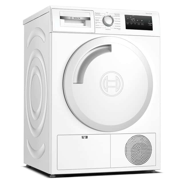 BOSCH freestanding heat pump
dryer WTH83V03 White