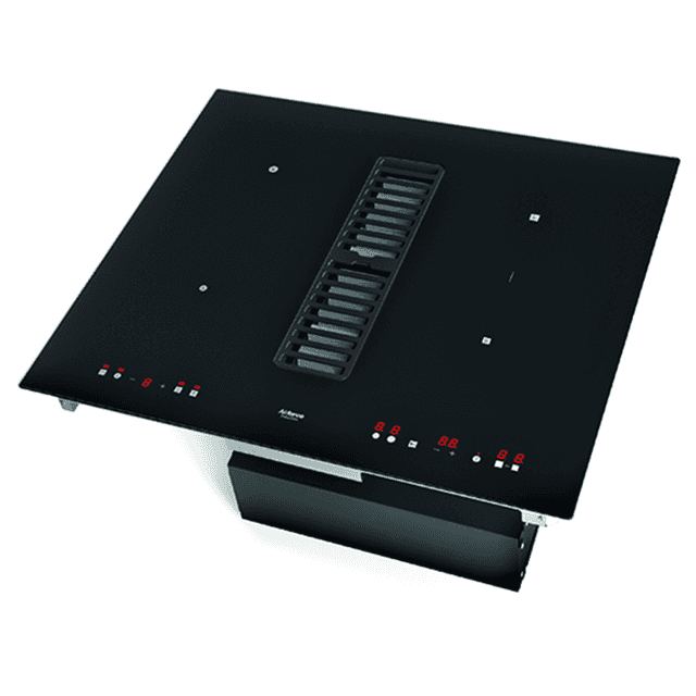 AIRFORCE glass ceramic
induction cooktop extractor Aspira
OnBoard 60 - ducted and recirculation,