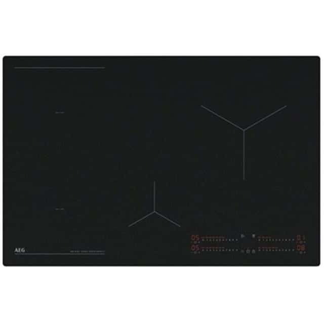 AEG glass ceramic
induction hob KIB6845IS,
self-sufficient Matte black /