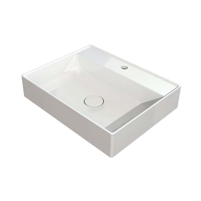 MARMITE: countertop washbasin WB
0517 C 600C ICC, Mineral
Composite, without overflow, White