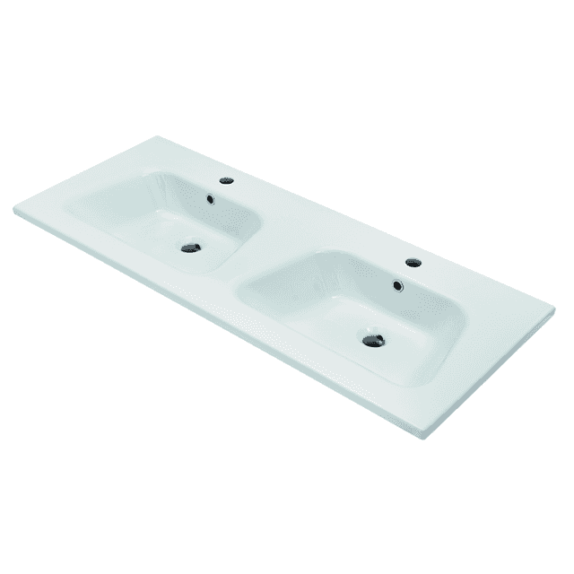 DISEGNO CERAMICA:
Furniture washbasin LAVABO BLOB
1200 2 V with 2 basins,