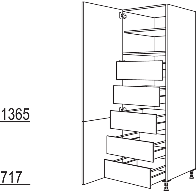 Tall cabinet